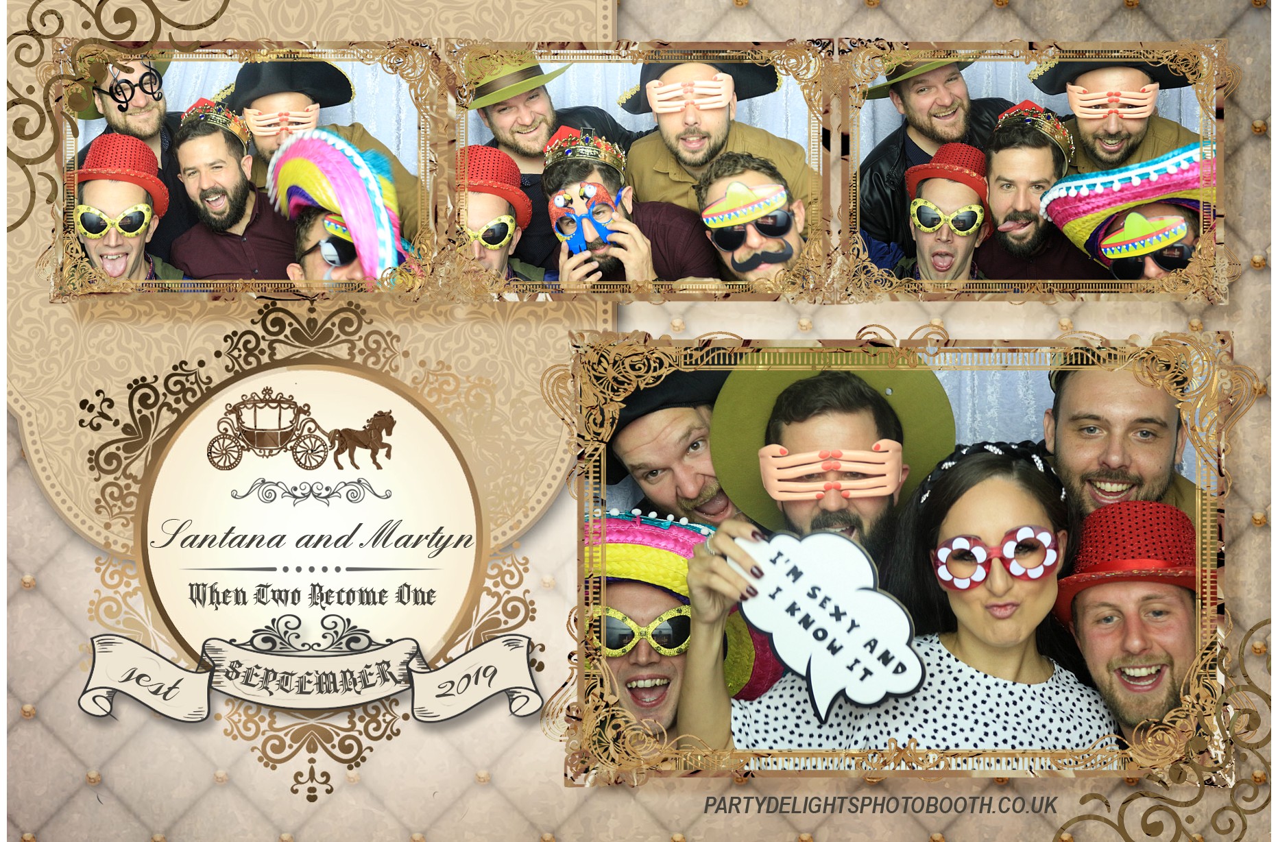 Martyn and Santana’s Wedding - Prints | View more photos from the event at gallery.partydelightsphotobooth.co.uk/u/PartyDelightsPhotoBooth/Martyn-and-Santana’s-Wedding-Prints